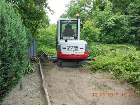 Gaat lekker zo, houden een zandbak over