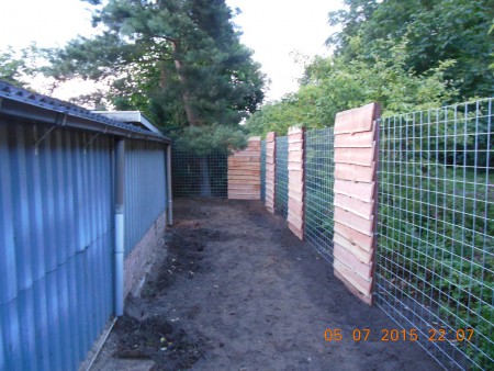 Helemaal dicht aan de achterkant