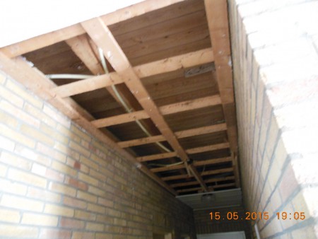 plaats bepalen voor het trap gat