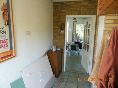 De deur naar de huiskamer