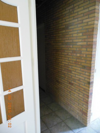 plaats voor de nieuwe trap