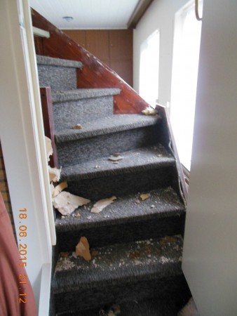 bijna in de slaapkamer