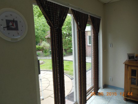 Vliegengordijn klaar