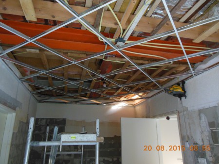 Eindelijk het nieuwe plafond