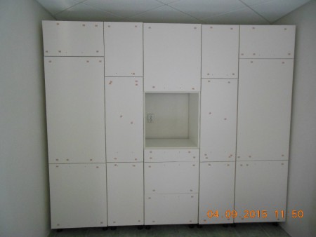 Toen stond de hele wand