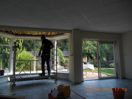 keuken en huis kamer geweldig in een dag 