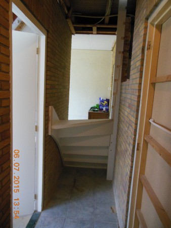 vanuit de oude gang straks bij de slaapkamer