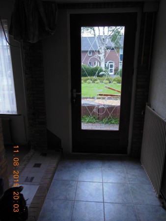 Nog een foto van de oude deur
