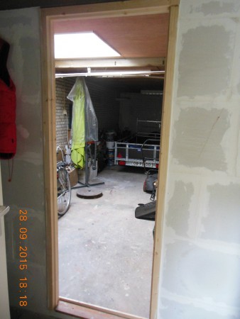 Netjes gesloten nu nog de deur erin