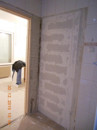 Klaar voor de stucadoor