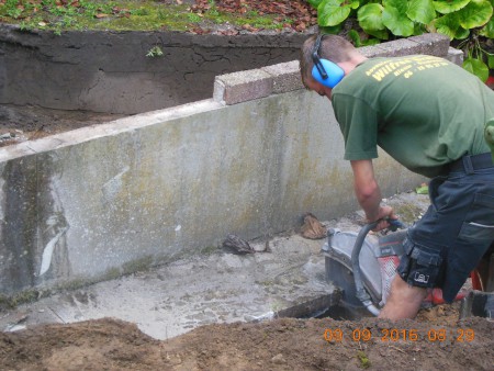 En er zat wat in de grond